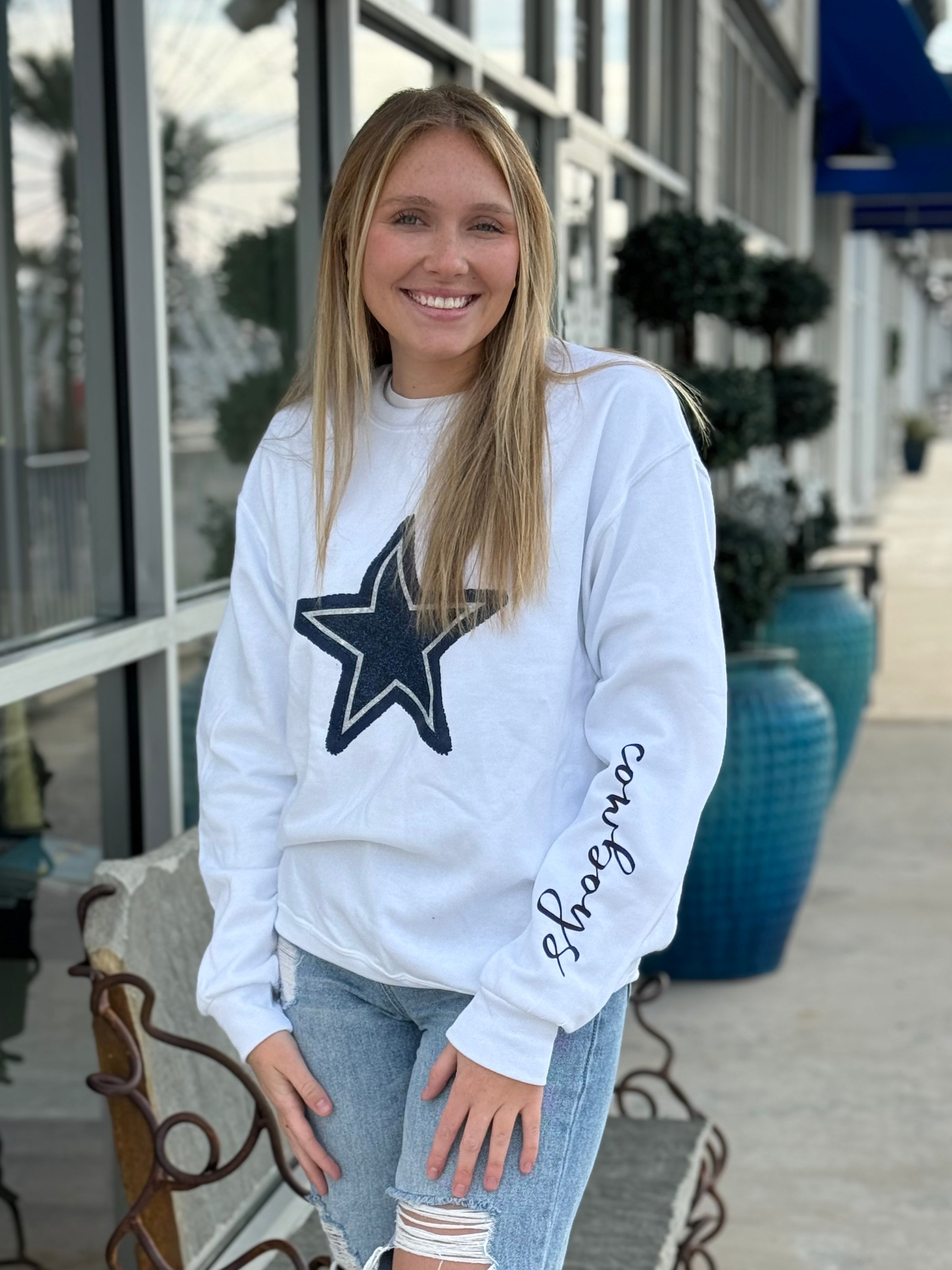 Cowboys Star Sweatshirt