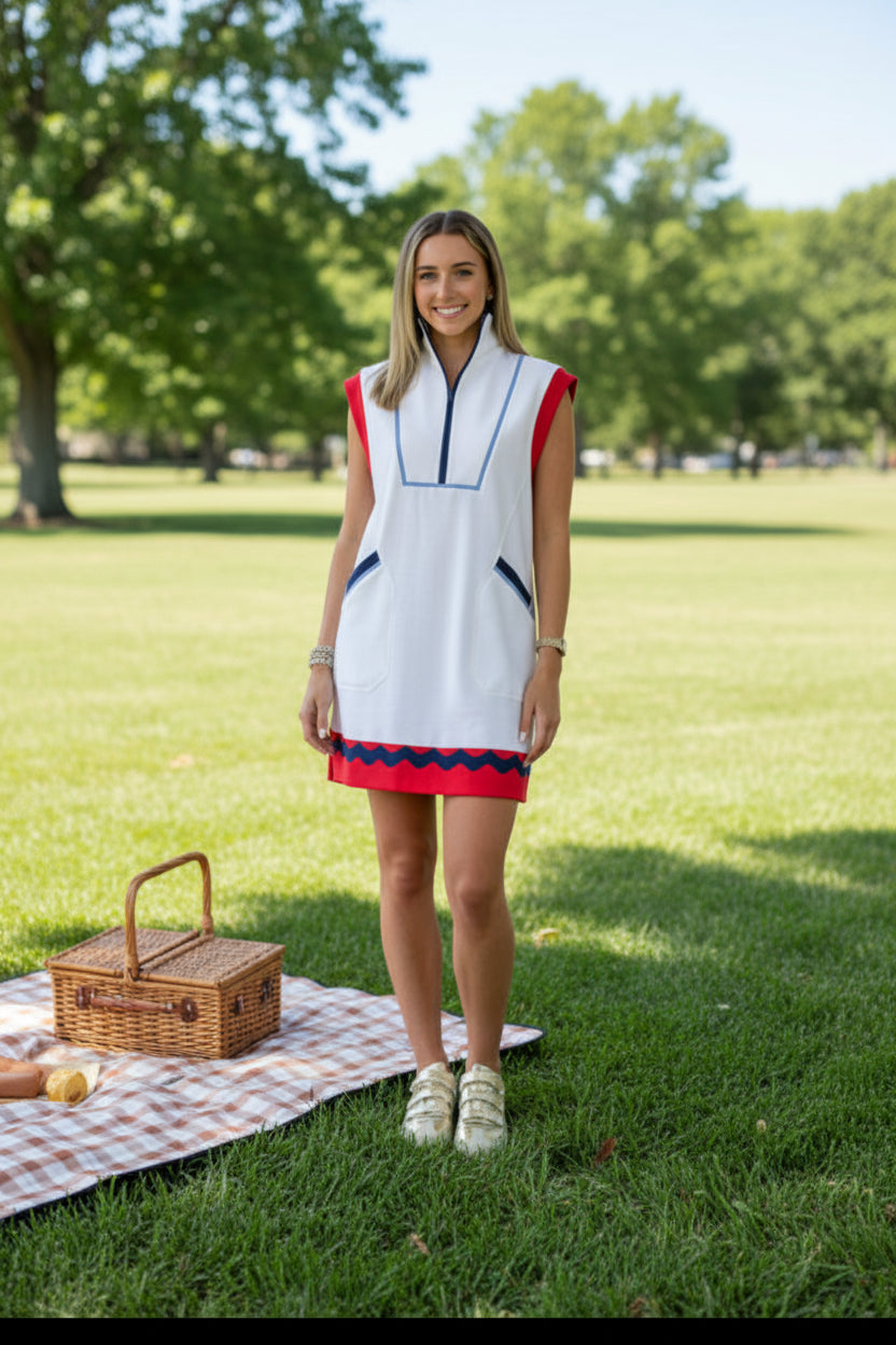 red white and blue athletic dress Red, & Size:J14 13.39 in petite dress Simple A-Line Satin Blue