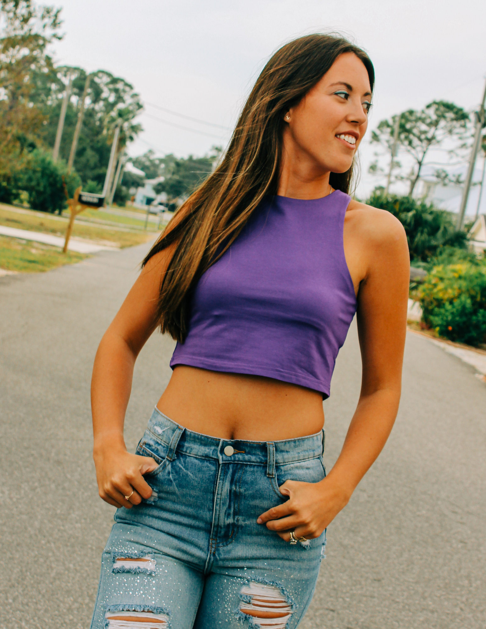 Just do online it crop top