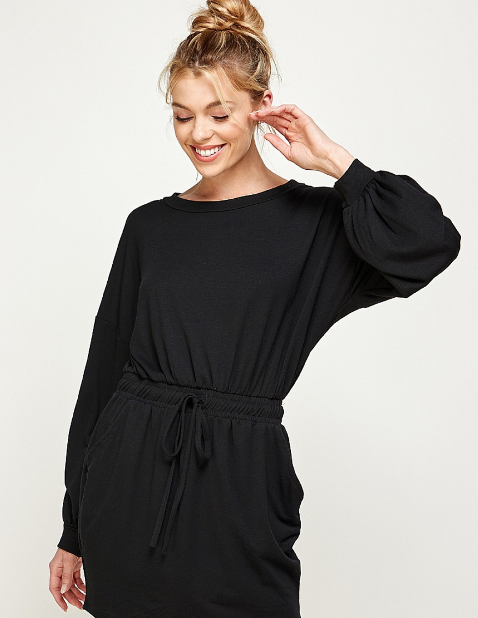 Forever & Always Jersey Dress Large / Black Forever & Always Jersey Dress Large / Black