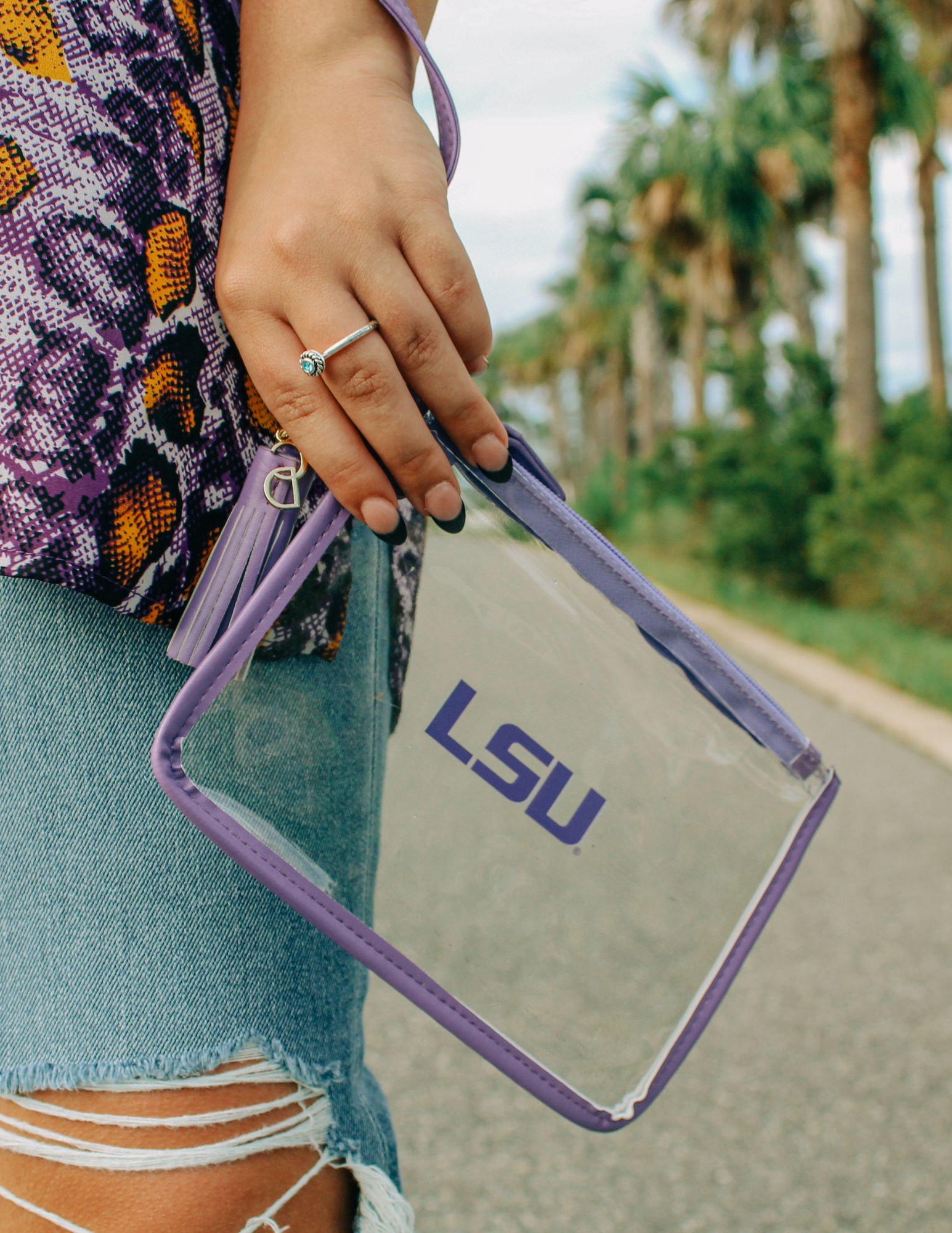 LSU Gameday Wristlet